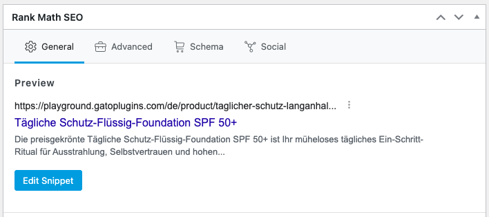 Titolo e descrizioni SEO tradotti